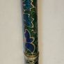 Cloisonne Floral Ink Pen : Vintage (1990) green and gold Image 5