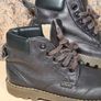 Girls Junior Dr Martens Metallic Purple Boots Shoes Size Uk 12 Junior Image 2