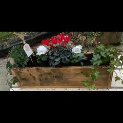 wooden flower boxes