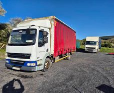 3 Daf Trucks 2 X Lf45 1x Cf65