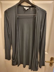 New look cardigan grey size 12
