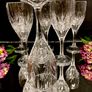 Galway Crystal Water Goblets x6 Image 5