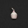925 Vintage Silver Cupcake Charm Image 10