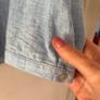Blue 'Twist' shirt Image 3