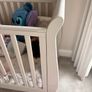 Mamas and papas sleigh cot and changing unit Image 3