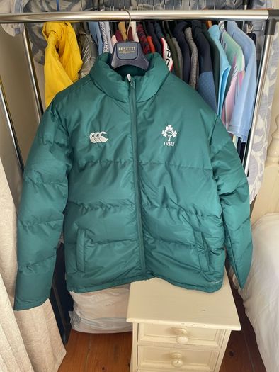 Canterbury Mens Ireland Puffer Jacket Green