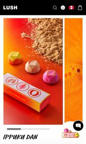 Lush Ippuku Dan - Warming Mini Bath Bombs brand new