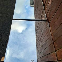 Square mirrors