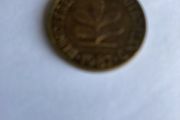 Germany coin 10 Pfennig 1987