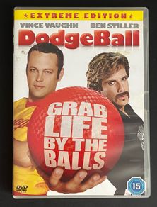 DodgeBall. DVD Movie. Staring Vince Vaughan & Ben Stiller.
