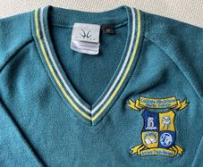 Merlin College jumper, size 34
