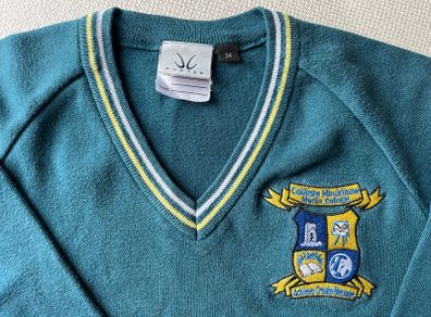 Merlin College jumper, size 34