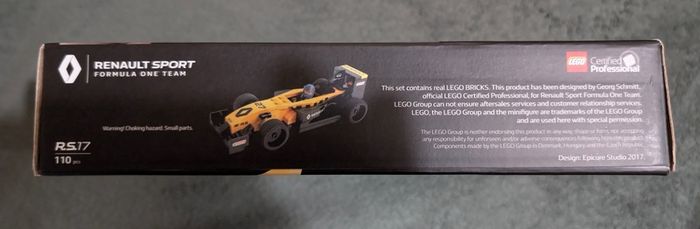 LEGO Renault F1 RS17 Limited Edition Small Set