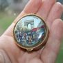 Antique Pill Box 1,4" diameter Image 9
