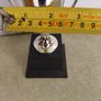 Metal Cup Trophy Award on black plinth. Image 3