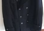 Double breasted black jacket
