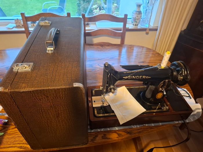 Vintage Singer sewing machine