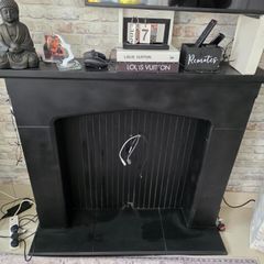 black fire surround
