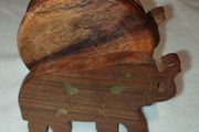 Handcrafted wooden Coaster Set