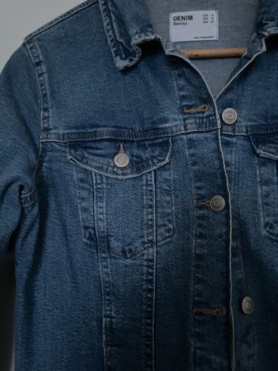 Bershka short denim jacket, Size M