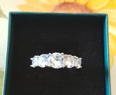 Diamond Trilogy ring