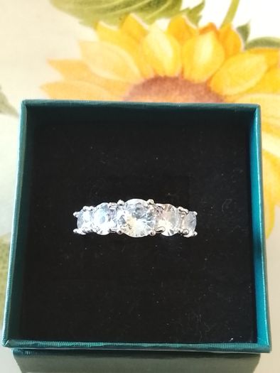 Diamond Trilogy ring
