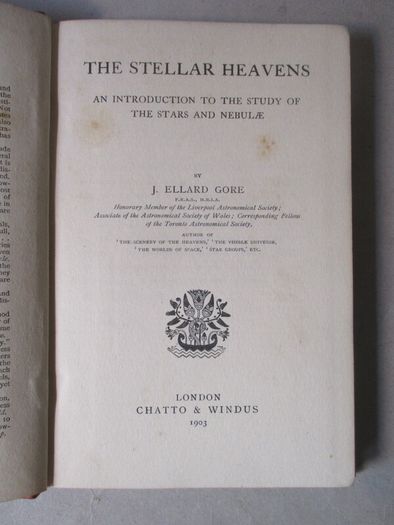 1903, The Stellar Heavens