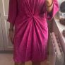 Hugo Boss pink midi dress, brand new with tags. Image 3