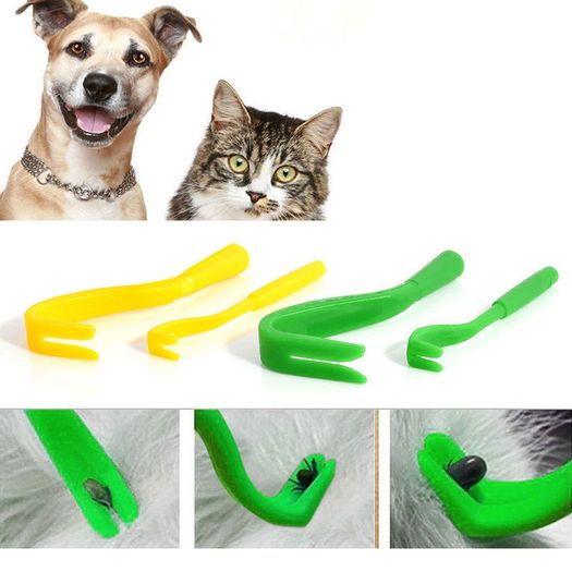 Tick Remover Removal Tool 2 piece Cat Dog Rabbit