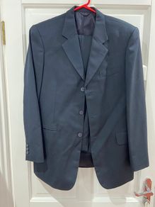 Mens navy suit
