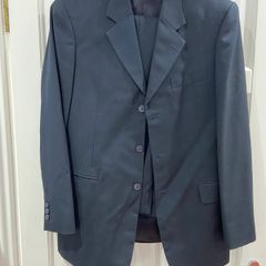 Mens navy suit