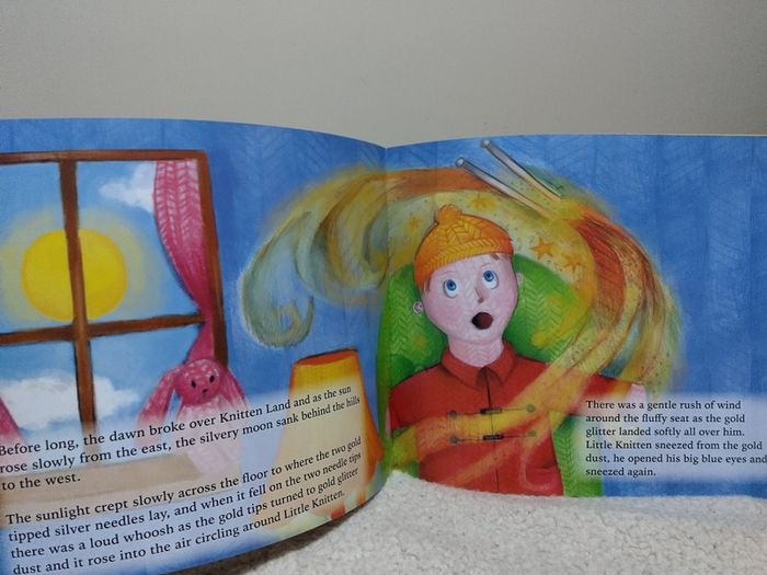 Little Knitten Children,s Story Book