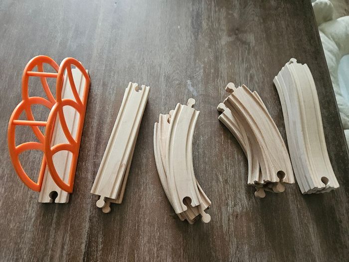 Wooden Trains tracks