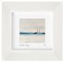 4" Square framed prints of Dublin Seascapes, B, by artist Helen Mathews Image 8