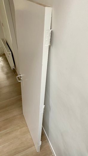 White Solid Wood Door