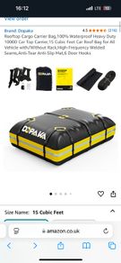 Rooftop Carrier Bag