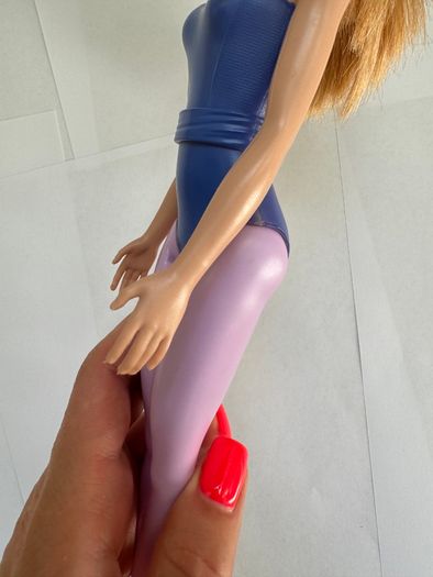 Hasbro 2016 G4 My Little Pony The Movie Rainbow Dash Brushable Hair approx. 6 Inches Dirty Damaged Her hair in some kind of glue Please see photos