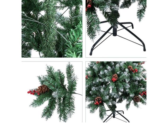 Luxury 5 foot christmas tree. New and boxed