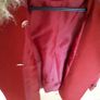 Warm WOOL Coat - Red - French brand NAF NAF - Removable Collar - UK 8 to 10 - Brand New RRP 100 Image 8