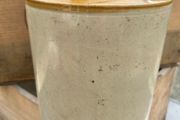 Large stoneware Jam Croc
