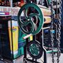 Antique 1800s heavy duty clothes mangle Image 5