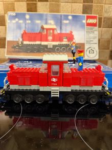 Lego Train Diesel Heavy Shunting Locomotive 7755
