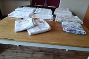 Baby bundle ( blankets, fleece, gown )