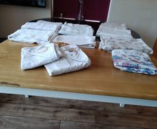 Baby bundle ( blankets, fleece, gown )