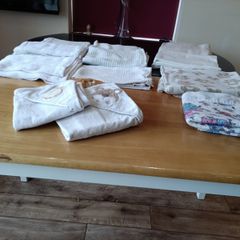 Baby bundle ( blankets, fleece, gown )