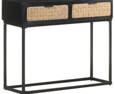 Console Table 90x35x76 cm Solid Mango Wood