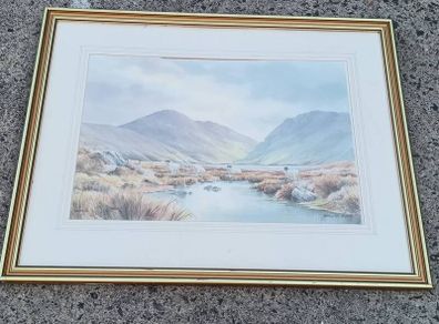 Large Hamilton Sloan Watercolour