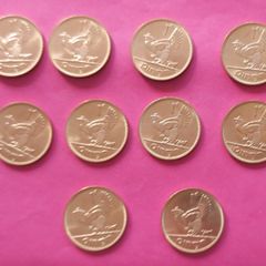 Ireland 1968  Set Of 10 Uncirclulated 1d Collector Coins