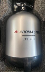 Citizen Aqualand Promaster silver scuba tank watch case Display collectible