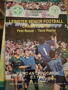 Official 1991 GAA Programme - Dublin v Meath 3rd Replay (Leinster SFC, 6th July 1991)